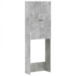 Tualettkabinet ede betoonhall 66 x 25,5 x 190 cm tehispuit