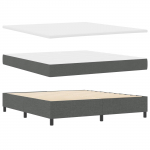 Karbi vedrumadrats led-ribadega tumehall 180 x 200 cm kangas