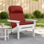 P&auml;ikese lounge patja 100% pol&uuml;ester punane 55 x 124 x 5 cm