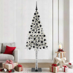 J&otilde;ulupuu koos 300 led-iga koos alusega valge 210 cm pe ja teras