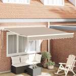 K&auml;igukohandatav varikatus 300 x 250 cm beež