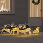 Led puhlid 5 pcs kuldne kangas