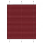 Plisseeritud ruloo bordeaux punane 105x150 cm kanga laius