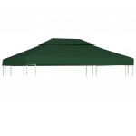 Varikatuse asenduskate 310 g / m&sup2;, roheline, 3 x 4 m