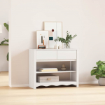 Konsoollaud sahtliga drammen valge 89.5 x 37 x 73 cm m&auml;nnipuit