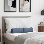 Padjad 2 pcs sinine &oslash; 15 x 40 cm korter kangas