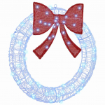 K&uuml;&uuml;nlap&auml;rg koos 60 led-iga sinine 75 cm akr&uuml;&uuml;l