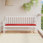 Aiapingi istmepadi, punane, 180x50x3 cm, oxford-kangas