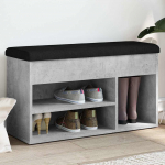 Jalatsipink, betoonhall, 82 x 32 x 45,5 cm, tehispuit