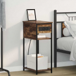 &Ouml;&ouml;lambi kapp suitsutatud tamm 41 x 28 x 76 cm tehispuit