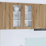 Seinakapp uksega riga k&auml;sit&ouml;&ouml;puu 80 x 31 x 80 cm tehispuit