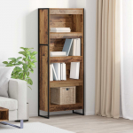 Raamaturiiul vana puit 80 x 30 x 155 cm tehispuit