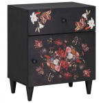 &Ouml;&ouml;kapp sahtliga mitmev&auml;rviline 50 x 33 x 60 cm tugev mango puu