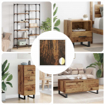 Kleebis kruvi kate 12 pcs vana puit &oslash; 20 x 0,5 mm kaetud paber