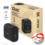 MOBILE TRAVEL CHARGER USB-C/PPS 65W CAC-1905EU CLUB3D - 8719214472283