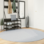 Vaip huarte, l&uuml;hikese narmaga, pestav, hall, &oslash; 200 cm
