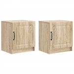 &Ouml;&ouml;lambi kapp 2 pcs sonoma tamm 43 x 34,5 x 47 cm tehispuit