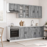 K&ouml;&ouml;k &uuml;ksus kalmar 8 pcs hall sonoma tehispuit