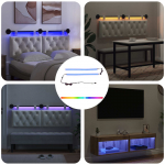 Led ribad 110 cm mitmev&auml;rviline pvc