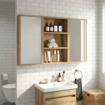 Vannitoa seinakapp artisan tamm 40 x 10 x 60,5 cm