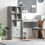 Laud koos hoiuruumiga sahtliga 2 pcs betoonhall tehispuit