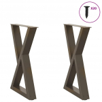 S&ouml;&ouml;gilaua jalad 2 tk, naturaalne teras, 60 x (72&ndash;73,3) cm, teras