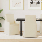 S&ouml;&ouml;gitoa toolid 2 pcs beež 57 x 67 x 98 cm lina