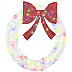 K&uuml;&uuml;nlap&auml;rg koos 60 led-iga mitmev&auml;rviline 75 cm akr&uuml;&uuml;l