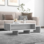 Kohvilaud, hall sonoma tamm, 105 x 55 x 32 cm, tehispuit