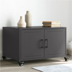 Kohvilaud, must, 68x50x43,5 cm, teras