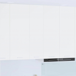 Seinakapp ladustamisega riga valge 30 x 31 x 100 cm tehispuit