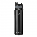 Rockbros 35210029002 thermal bicycle bottle for drinks 650 ml - black
