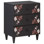 &Ouml;&ouml;kapp sahtliga mitmev&auml;rviline 50 x 33 x 60 cm tugev mango puu