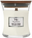 L&otilde;hnak&uuml;&uuml;nal Woodwick lilleline White Tea & Jasmine 25 tundi