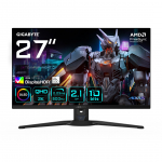 GIGABYTE AORUS FO27Q5P OLED QHD Gaming Monitor - 2560 x 1440, 500Hz, 0.03ms, KVM, 300 cd/m&sup2;, FreeSync Premium Pro, DisplayHDR True Black 500, DisplayPort 2.1