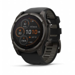SMARTWATCH FENIX 8 SAPP. SOLAR/BLACK/GRAY 010-02907-11 GARMIN - 753759339395