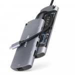 I/O HUB USB-C 6IN1 SATA M.2/0.18M HMC-6M2 AXAGON - 8595247905796