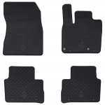 Auto matt 4 pcs must sobivad nissan qashqai-le tpe