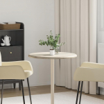 Lauaplaat, hall, &oslash; 60 x 2,5 cm, marmor