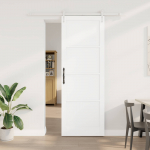 Libisev uks orkdal valge 83 x 232 cm toekas m&auml;nnipuit