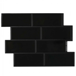 Subway plaat 10 pcs must 29 x 21 cm pol&uuml;uretaan ja pet