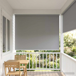 Rulookardin uv kaitse helehall 160 x 140 cm pol&uuml;ester
