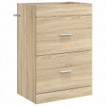 Vannitoa all oleva kraani kapp sonoma tamm 56 x 37,5 x 81 cm