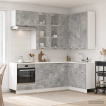 K&ouml;&ouml;k &uuml;ksus lyon 8 pcs betoonhall tehispuit