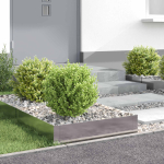 Murupiire 4 tk 60 x 60 x 20 cm teras h&otilde;bedane