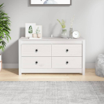 Lisakapp, valge, 100x40x54 cm, m&auml;nnipuit