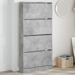 Jalan&otilde;udekapp, 4 klappuksega, betoonhall, 80 x 21 x 163,5 cm