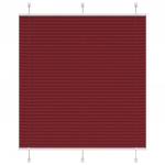 Plisseeritud ruloo bordeaux punane 115x150 cm kanga laius