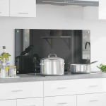 K&ouml;gi splashback tumehall 100 x 50 x 0,6 cm karastatud klaas