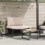 Aia diivanikomplekt 2 pcs pruunikashall teras
